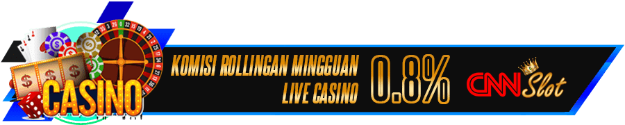 komisi rollingan live casino